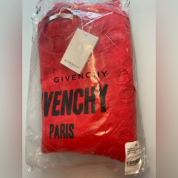 Givenchy Red Men's Sweater size XS - NWT - Picture 11 of 12